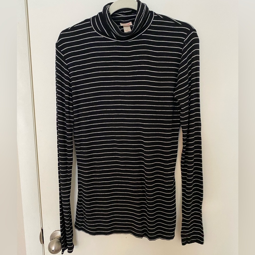Striped mossimo turtleneck